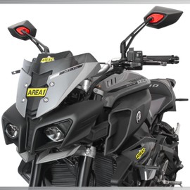 Area1 Motorrad Rückspiegel Spiegel Set kompatibel mit VN 900 Custom, Classic, SE (2007-2017) (V72)