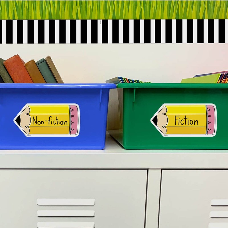 Creative Teaching Press CTP Doodle Pencil 6" Cut-Outs Learning Décor