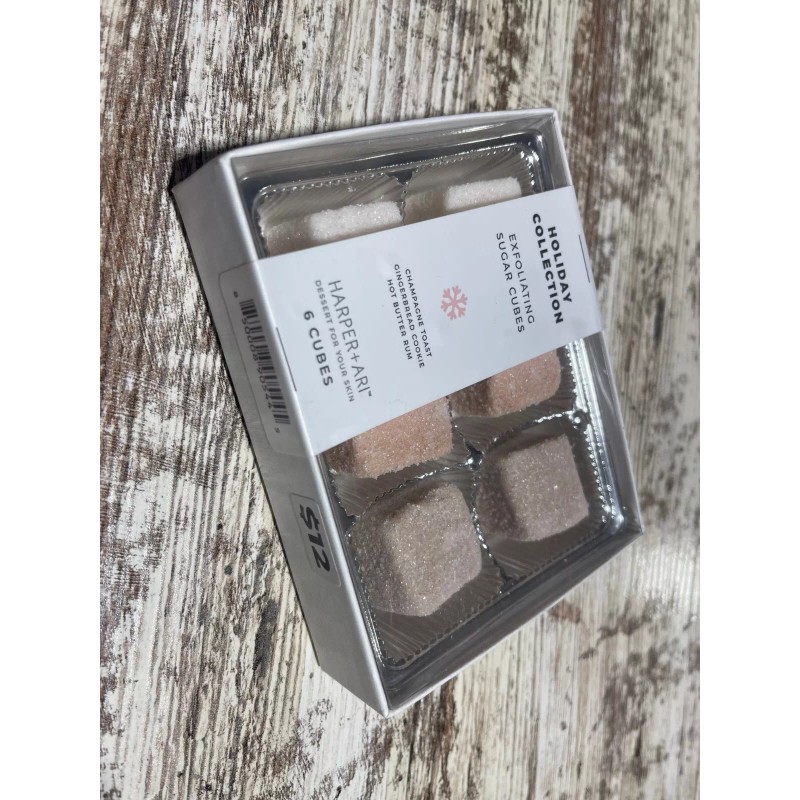 Sugar Harper + Ari Holiday Collection Exfoliating Sugar 6 Cubes