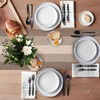 Modern Table Runner 40 x 140 cm Beige Brown Runner