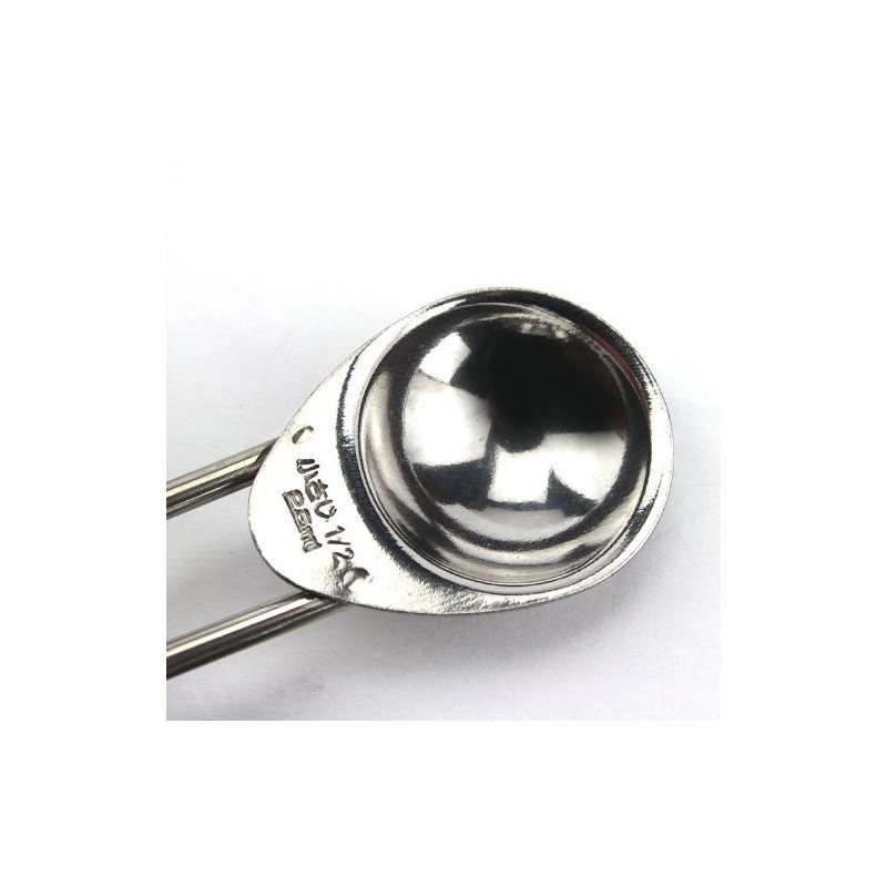 パール金属 アンテノア ステンレス製 計量スプーン 4本組 オーバル型 D-3575