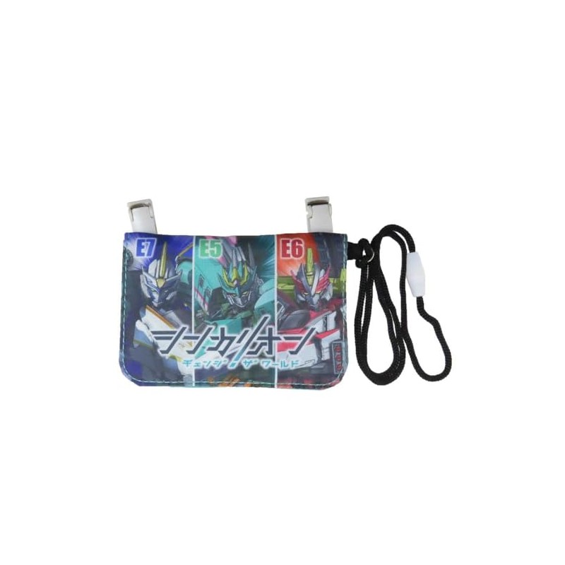 Sun Art Shinkalion Neck Wallet with Neck Cord Mini Outing