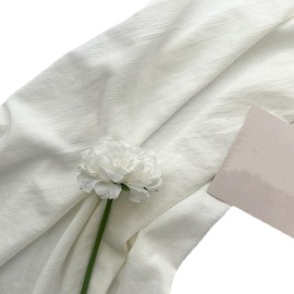Lezalic Linen Background, 70.9 x 98.4 inches (180 x 250 cm), Plain Fabric, For Photography, Interior, Photography, Multi-Purpose, Wrinkle Resistant, Back Screen, Studio, Cloth (Off-White)