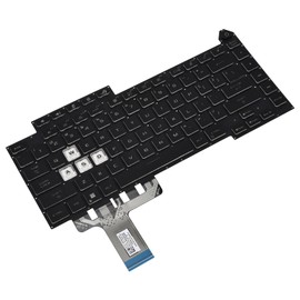 Replacement Keyboard for ASUS ROG Strix G15 G513 G513Q G513QM G513QY G513QR G513QE G513RM G513RW G513IM G513IE Series Laptop with Colorful Backlight, ROG Strix G15 G513 Replacement Keyboard