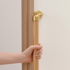 Pine Six Handrail Materials Bauhaus Select 35 Width Peg End Bracket Right for BD – 10rg Gold