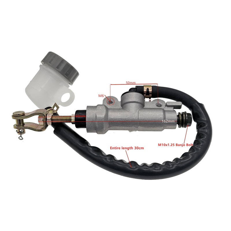 Joygowe Rear Brake Master Cylinder Compatible with Honda CR 80R