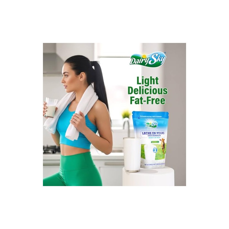 DairySky Nonfat Dry Milk Powder 26 Oz with Vitamins A