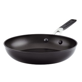KitchenAid Hard Anodized Nonstick Frying Pan/Skillet, 10 Inch, Onyx Black