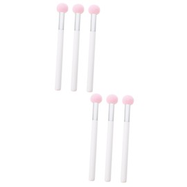 Housoutil 6pcs Mushroom Makeup Sponge for Foundation Application Non Dual Use Beauty Tools for Powder and Concealer Convenient Pen Shape for Easy Handling