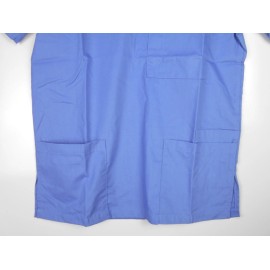 Barco & Med Gear ALL HEART SCRUB TOP 3 POCKETS CEIL BLUE- XSM