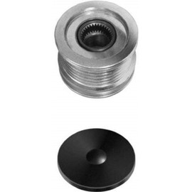 HELLA 9XU 358 038-611 Alternator Freewheel Clutch - Thread Size: M16x1,5 - Number of grooves: 6 - with cap