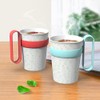 Hosoncovy 10 Pcs Cup Holders with Handle, Paper Cup Holder,