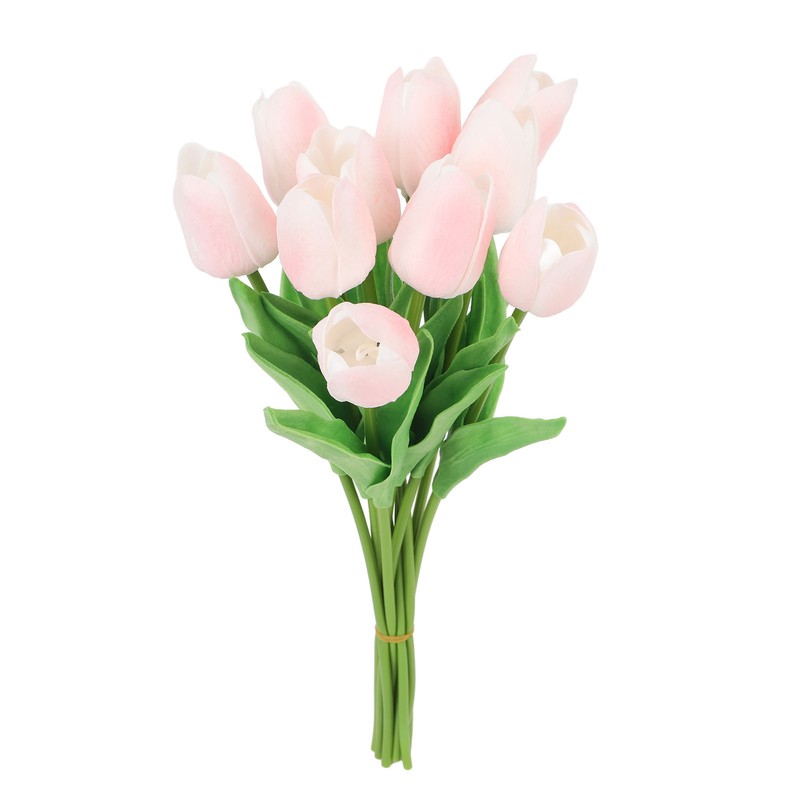 10pcs Artificial Tulip Flowers High Simulation Flowers Decor for Living