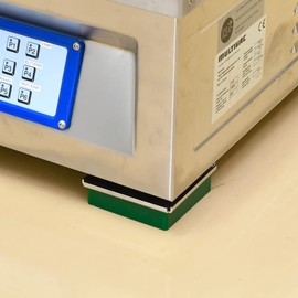 Exseal GD01-33003 Gel Damper Anti-Vibration Block Green 2.0 x 2.0 x 1.0 inches (50 x 50 x 25 mm) Thick