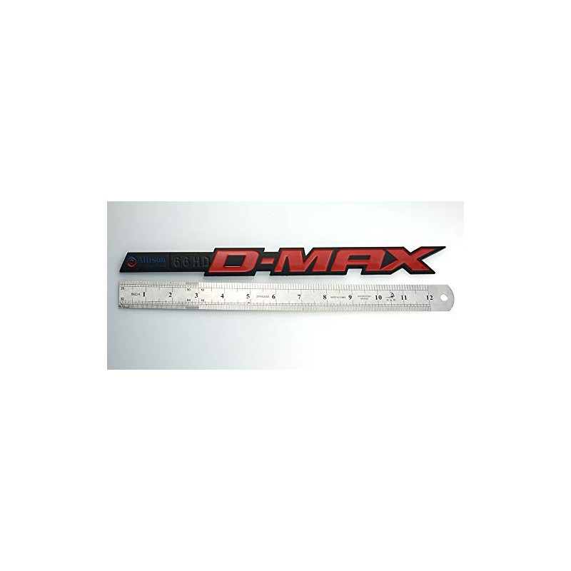 1Pcs DURAMAX DMAX ALLISON 6.6HD Transmission Emblems 3D Badge Sticker