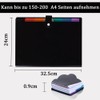 A4 Document Folder, Expanding Folder with 7 Compartments, A4 Folder