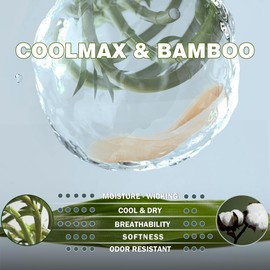 BRISIRA Bamboo Viscose Women No Show Socks Extra Low Cut Liners Boat Thin Non Slip Flats Sneakers Loafer Invisible 5 Pairs