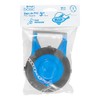 Foset SA-010 Sapo de 3" de PVC para WC, azul,