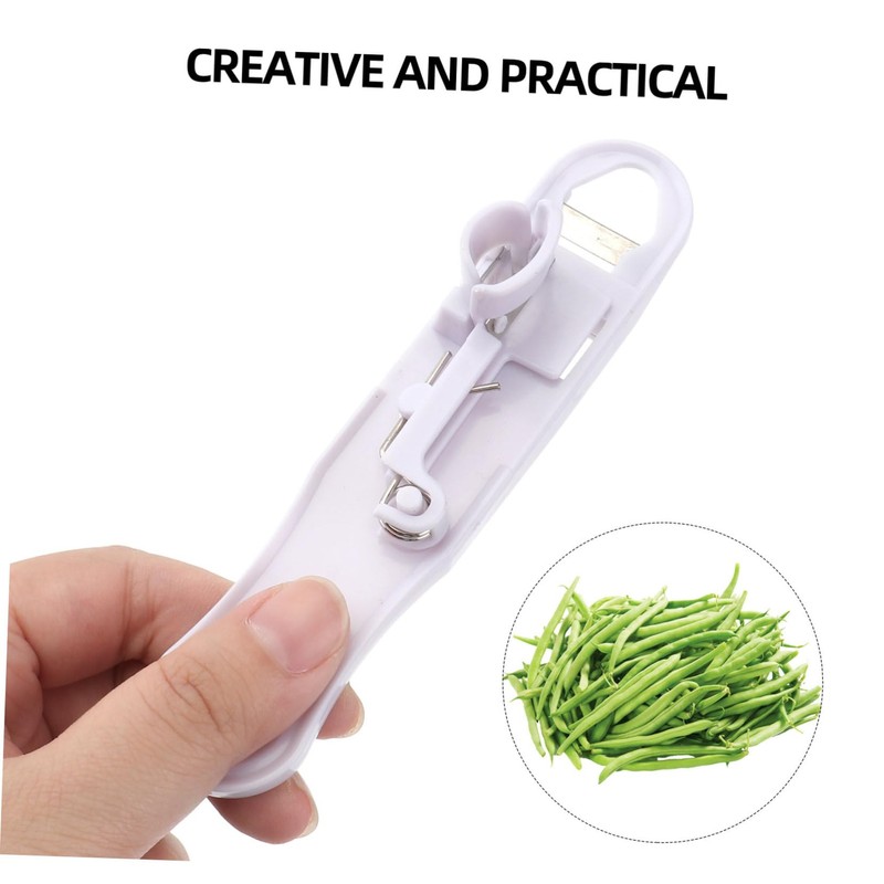 KICHOUSE Multifunctional Green Bean Slicer Stinger Remover Kitchen Tool Easy