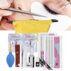 Eyelashes Grafting Tool Set Eyelash Extension Glue Tweezer False Eyelash
