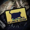 Funny OH Lawd HE TREADIN Cat Morale Meme Patch Tactical
