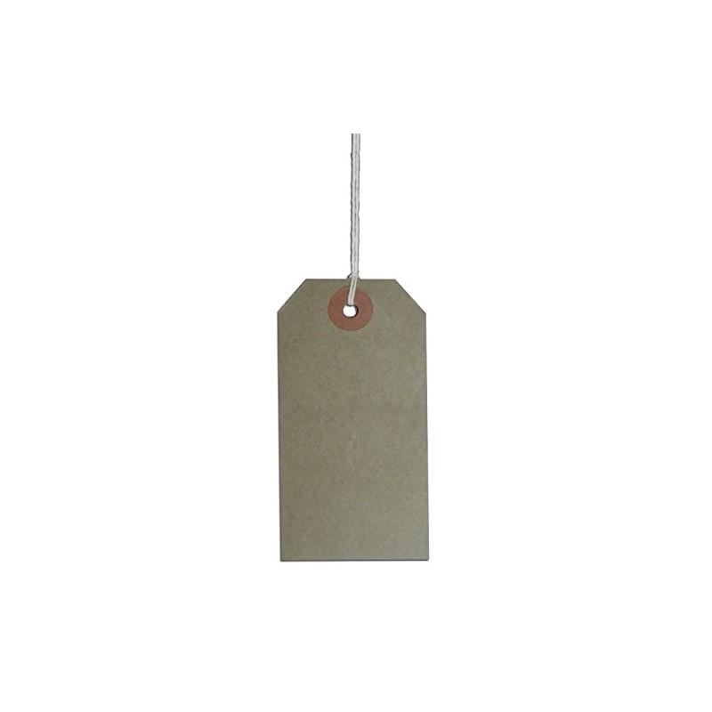 50 Buff Strung Tags 96mm x 48mm