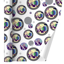 GRAPHICS & MORE Little Witch Brewing Potions Gift Wrap Wrapping Paper Roll