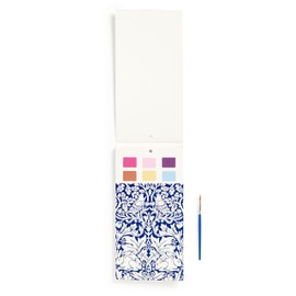 Galison William Morris Paint-in Postcard Set