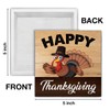 Thanksgiving Decor Happy Thanksgiving Wooden Sign Farmhouse Turkey Decorations for