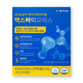 Nokschuja GC녹십자 마이크로바이옴 맥스바이오틱스 4g X 30포 1박스 GC Green Cross Microbiome Max Biotics 4g X 30 Sachets 1 Box