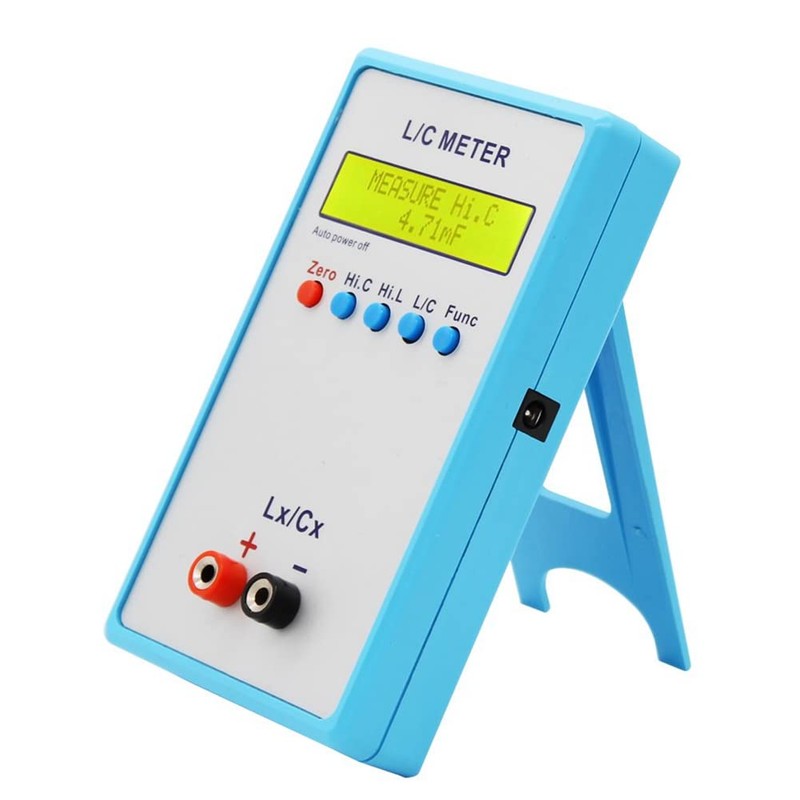 Buerjia LC-200A Handheld Inductor&Capacitor Digital LCD Capacitance Inductance Meter Inductance
