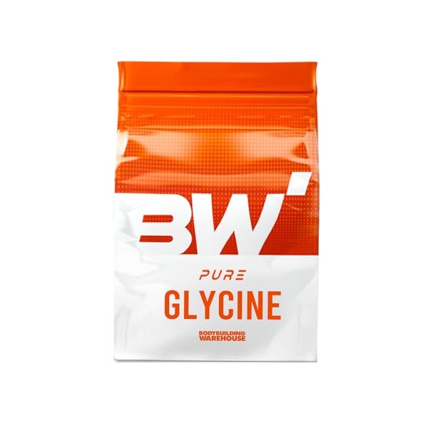 Bodybuilding Warehouse Bodybuilding Warehouse, Pure Glycine Powder Supplement; Boosts Protein