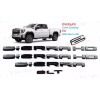 Auto OVERLAY Gloss Black SIERRA HD SLT Emblems Fit 2024+