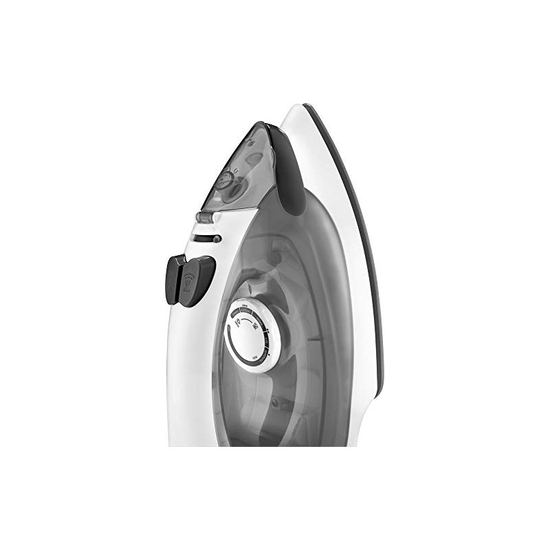 Insignia 10" Steam Burst Electric Iron - Black/White