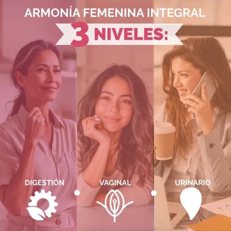 Probioticos Mujer Billion Cepas Prebióticos Arándano Inulina Achicoria Vaginales Intestinal