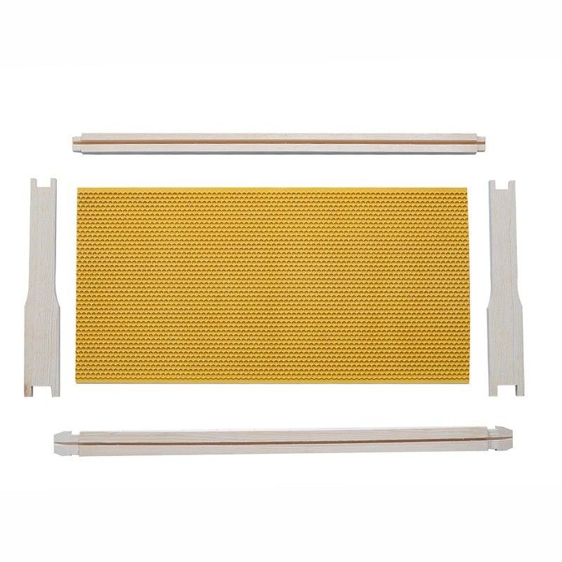 MayBee Hives--Deep or Brood Size Beehive Frames and Foundations,10 Pack