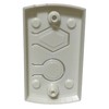 White Two Button Cover Plate - Fits Wayne Dalton Garage