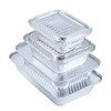 HAYCH 50 Large Aluminium Disposable Reusable Foil Food Container with