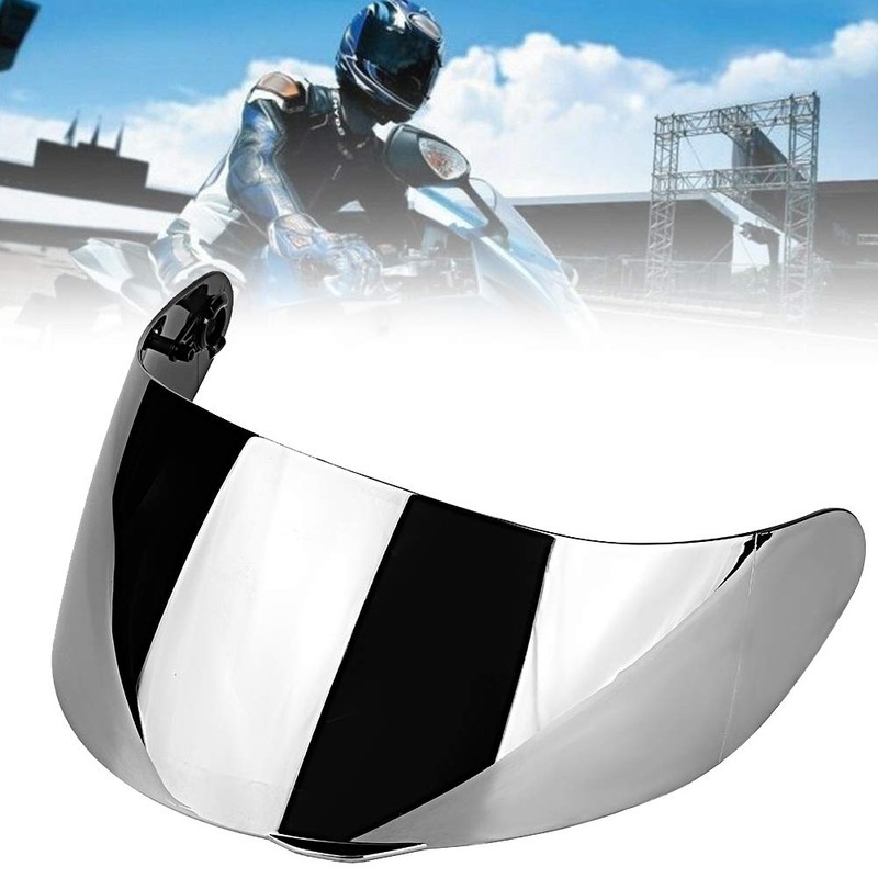 Helmet Lens Shield, Strong Scratch Resistant Full Face Helmet Visor