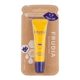 FRUDIA Blueberry Honey Lip Balm – ELong-Lasting Lip Butter Balm with Shea Butter, Hydrogenated Polyisobutene, Vegetable Oil, Castor Oil, Non-Greasy Formula 10ml