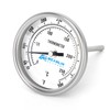MEANLIN MEASURE 1/2" NPT Bimetal Thermometer for hot Water, boilers,