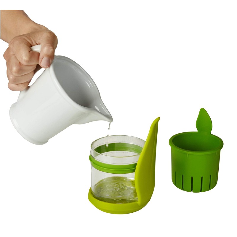 Kuhn Rikon 23050 Herb Storage Container-23050 Herb Storage Container, Glass,