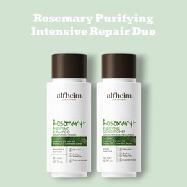ALFHEIM Rosemary Shampoo Conditioner Set Deep Clean Hydrates Repairs With Peppermint Calendula Extracts For Oily Scalp Sensitive Skin Gentle Daily Use - Specification: Shampoo&Conditioner (18 oz*2)