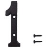 INCREWAY Cast Iron Numbers 3" Black Retro Metal Numbers for