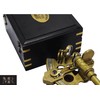 Medieval Replicas Sextant Instruments Solid Brass Working Sextant Original Ship