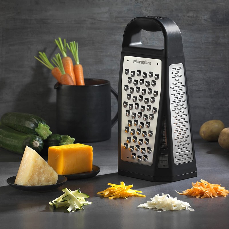 MICROPLANE Specialty 34019 Series 5–in - 1 Tower Grater 4–sided