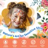 Janolia Janolia Gesichtsfarbe Kinderschminken Set, Bodypainting Farben für Theaterschminke, Kinderschminke Wasserbasis, 20 Farben Faschingsschminke Face Paint, Ideal Kinderschminke Set für Halloween Karneval