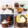 Aluminum Cupcake Liner, Eusoar 3.5 Ounce 100Pcs Disposable Aluminum Foil