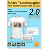 TransOurDream Genuine Transfer Paper for Light and Dark Textiles, Original