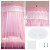 GORGECRAFT 2 Sets Mosquito Net Ceiling Hook Canopy Hooks Dome